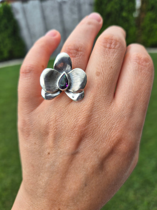 Orquídea anillo