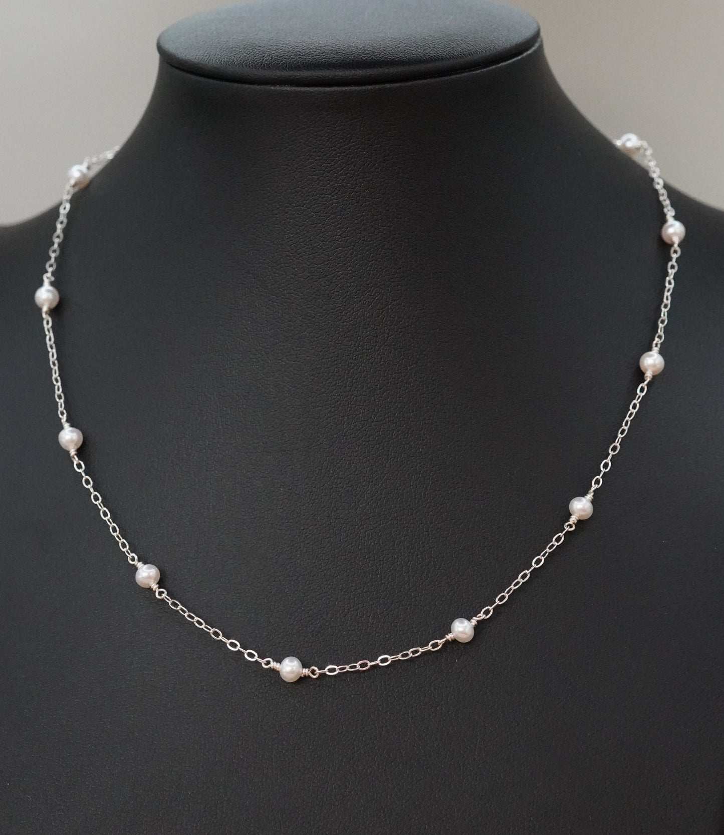 Mini Süsswasserperle halskette
