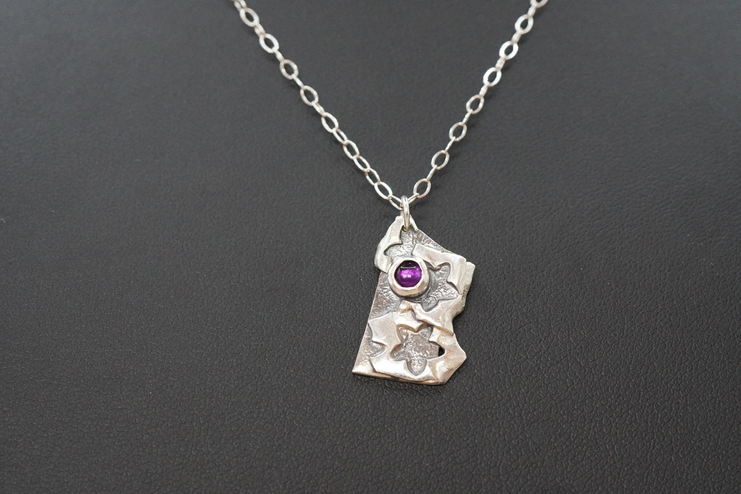 Scraps Blumen mit Amethyst