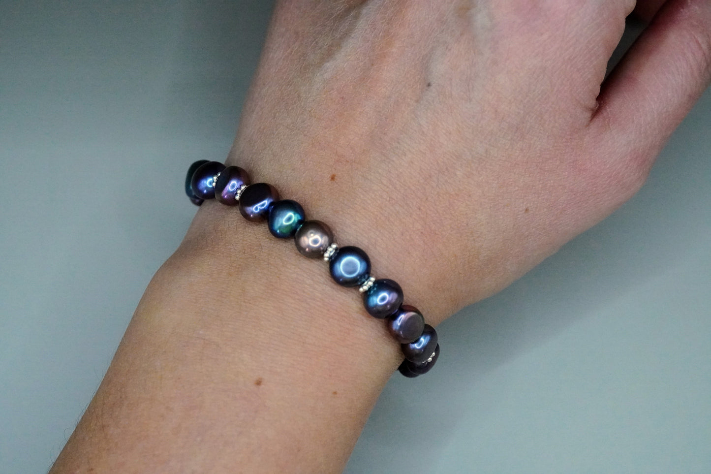 Armband mit Süsswasserperlen