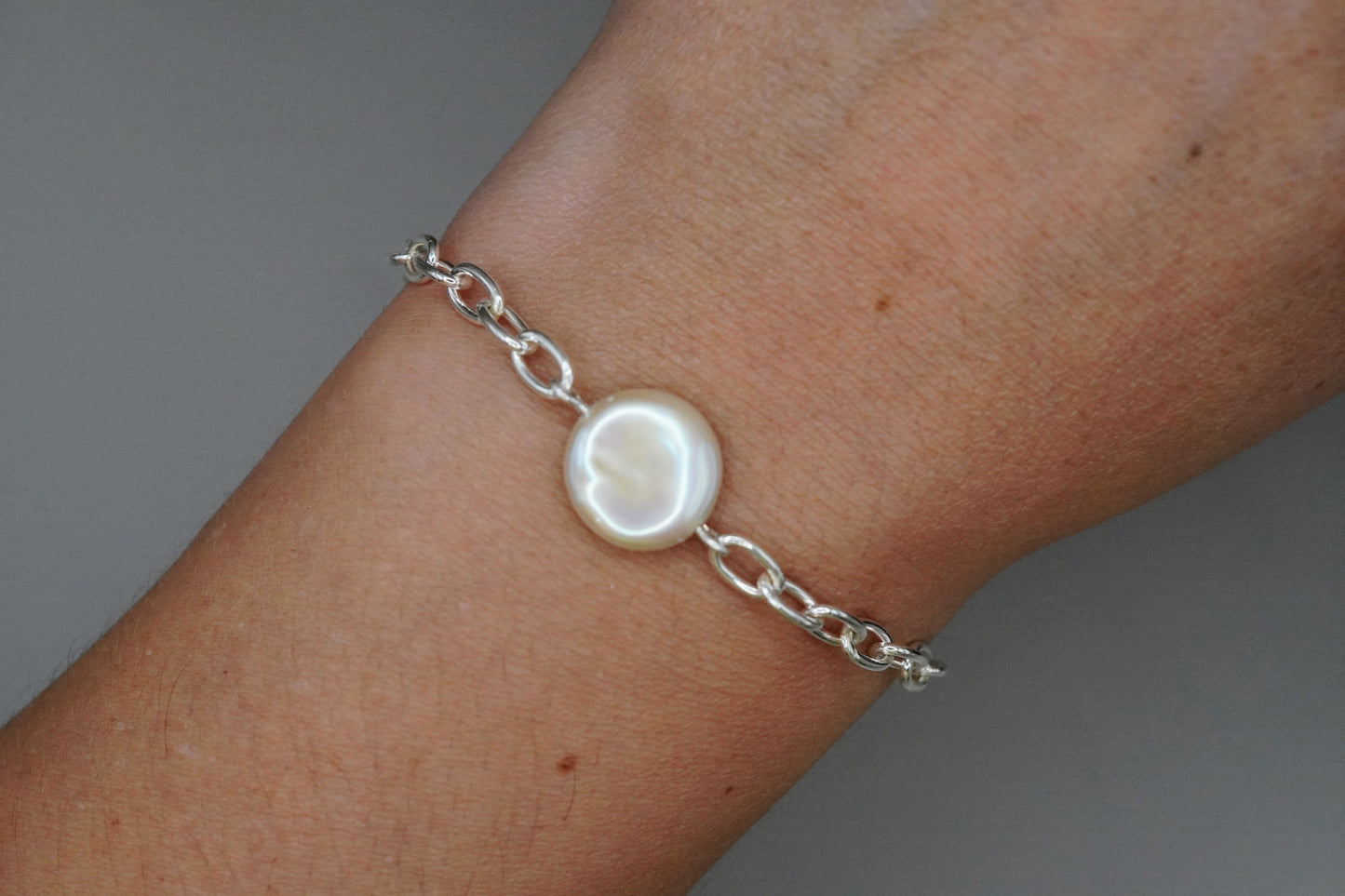 Armband Coinpearl mit Silber