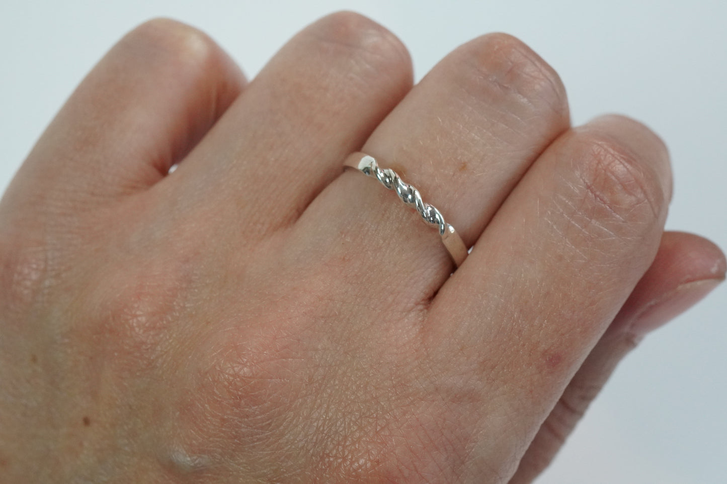 Silberring "Twist"