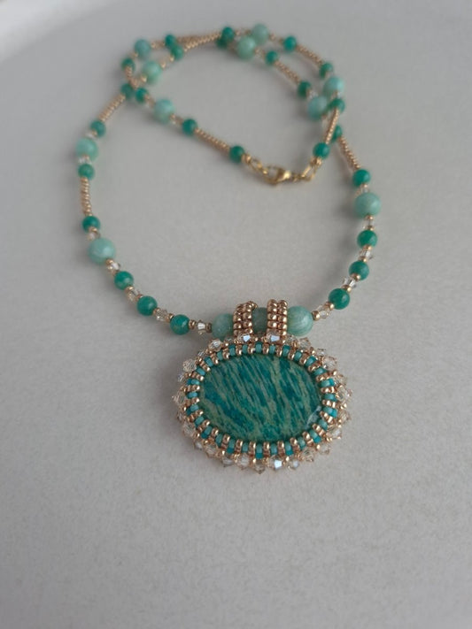 Amazonit "verzauberte Steine" - Emmari Schmuck