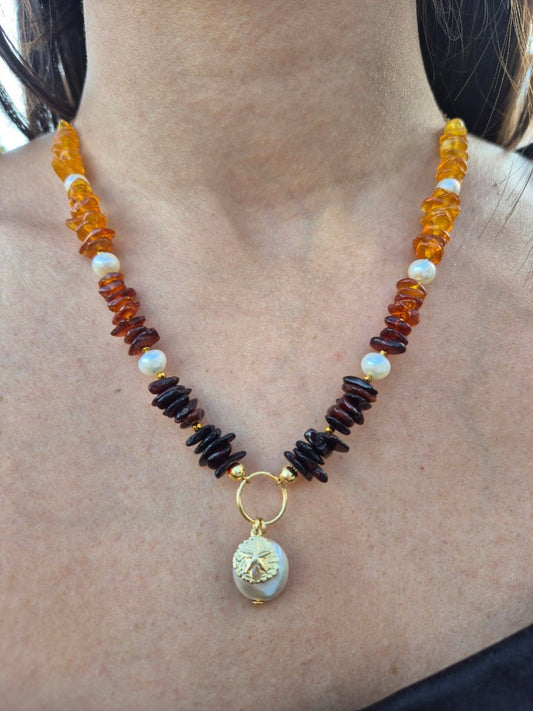 "Ambar" halskette - Emmari Schmuck