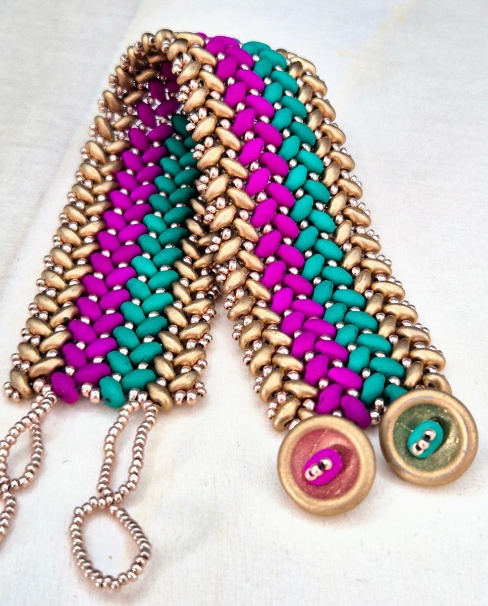 "Canasta" superduo Armband Gross - Emmari Schmuck