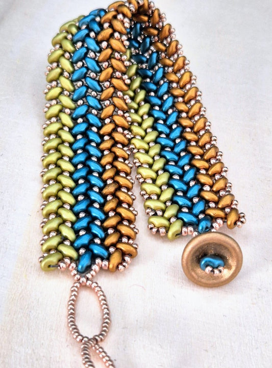 "Canasta" superduo Armband Medium - Emmari Schmuck