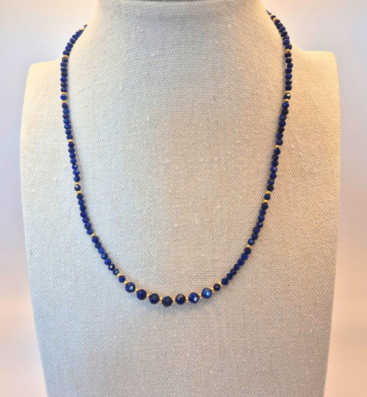Lapislazuli "Edler Edelstein" Halskette - Emmari Schmuck