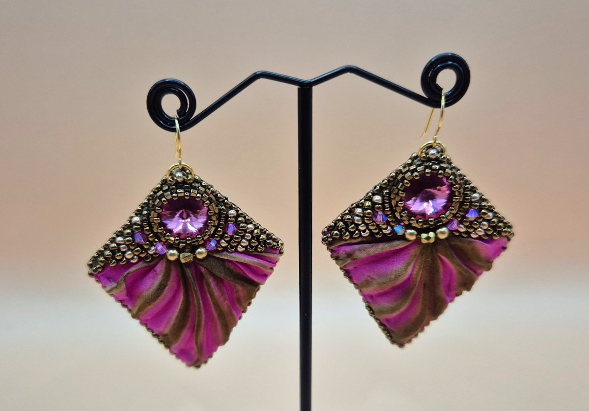 Ohrringe "Silk dreams" Pink - Emmari Schmuck