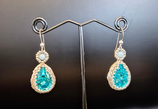 schimmernde Tropfen Set - Emmari Schmuck