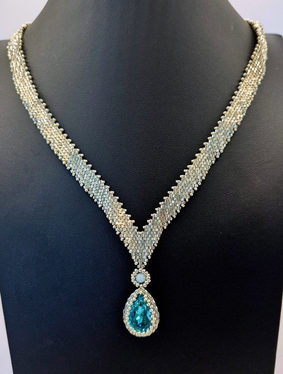 schimmernde Tropfen Set - Emmari Schmuck