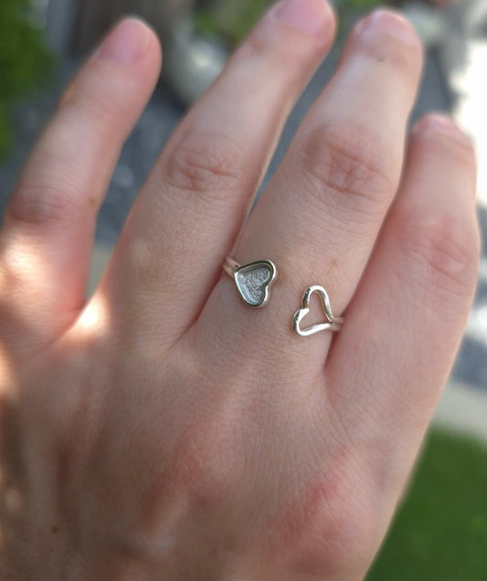 Un corazón para ti. Ring "doble amor" - Emmari Schmuck