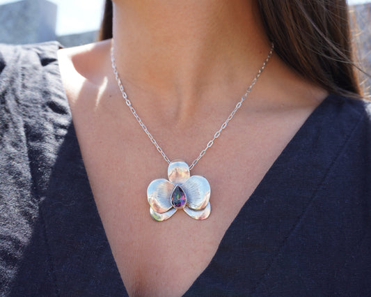 Orquídea Halskette