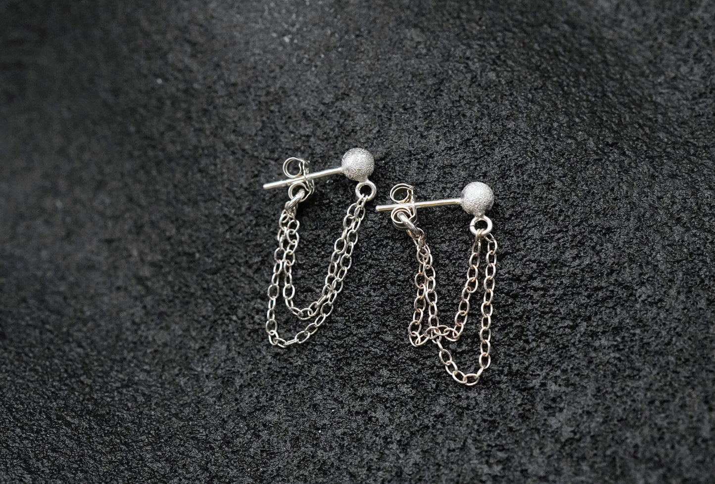 Kette Ohrringe silber