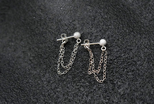 Kette Ohrringe silber