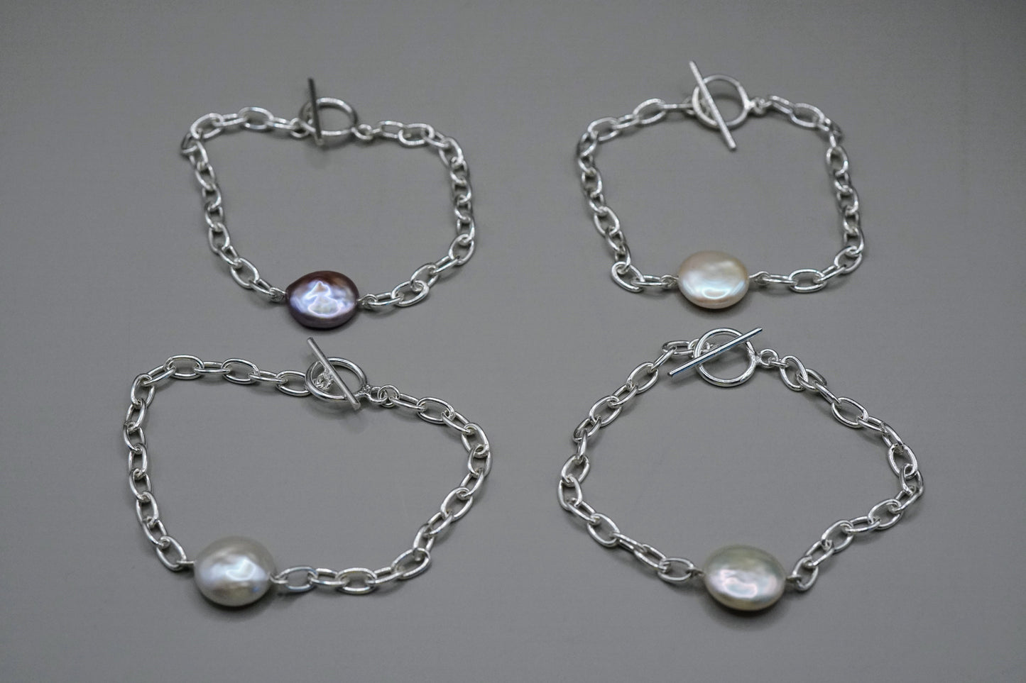 Armband Coinpearl mit Silber