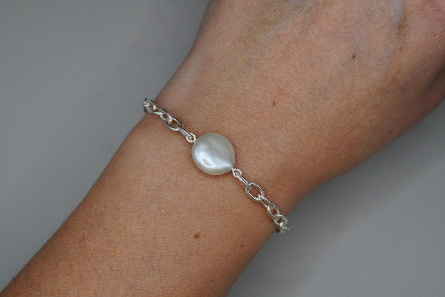 Armband Coinpearl mit Silber