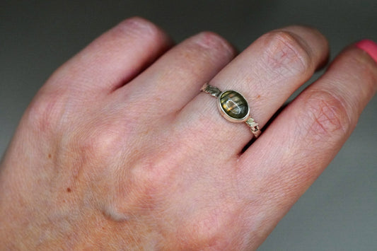 Labradorit Ring