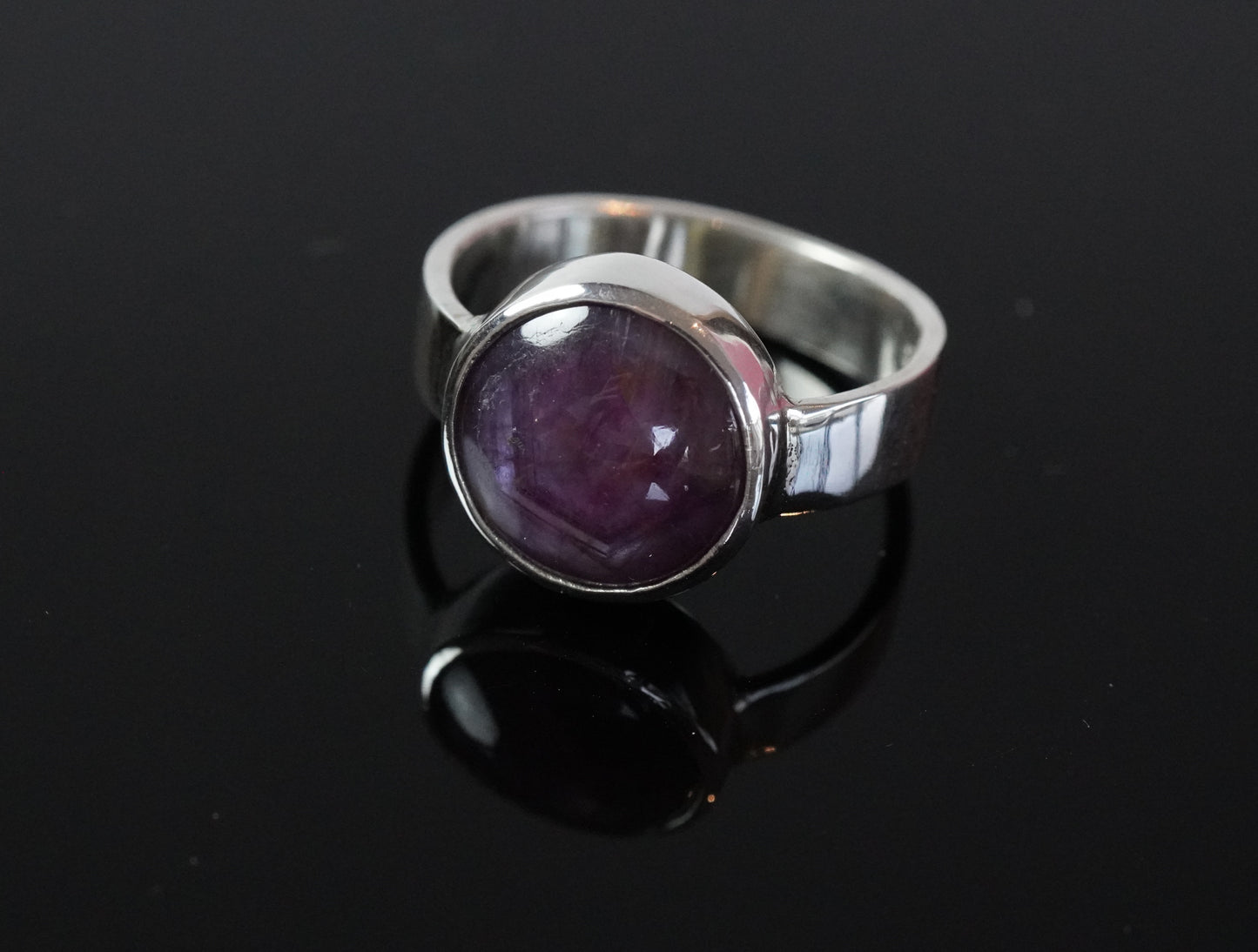Star Ruby Ring Unikat