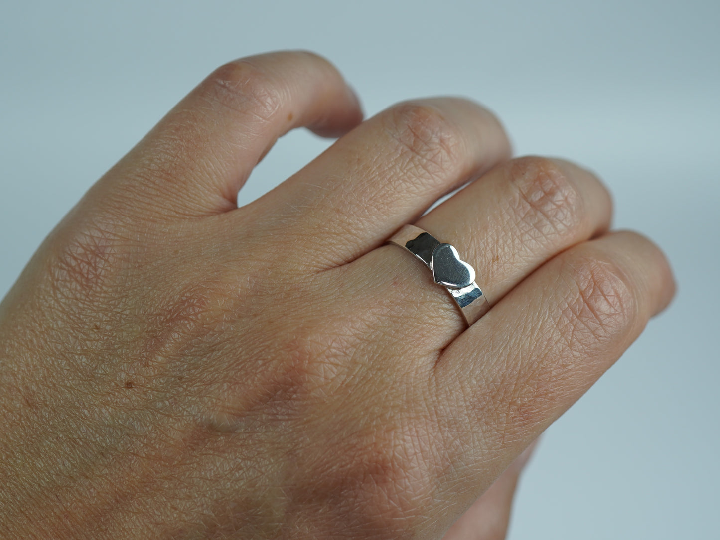 Ringband mit Herz