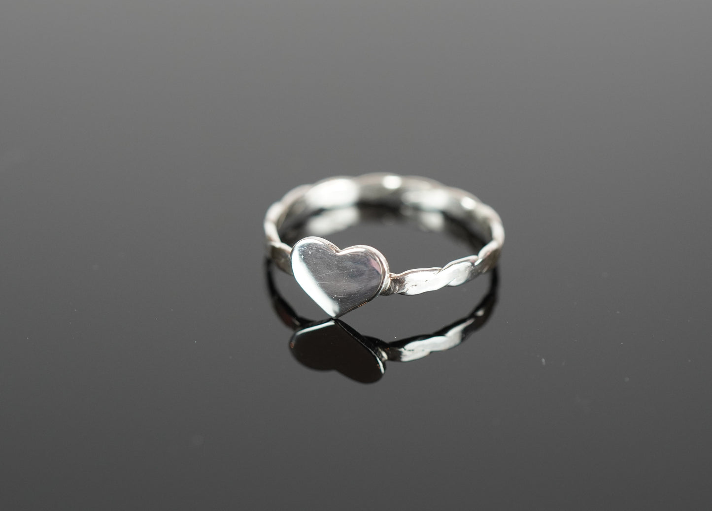 Einfaches Herz Ring