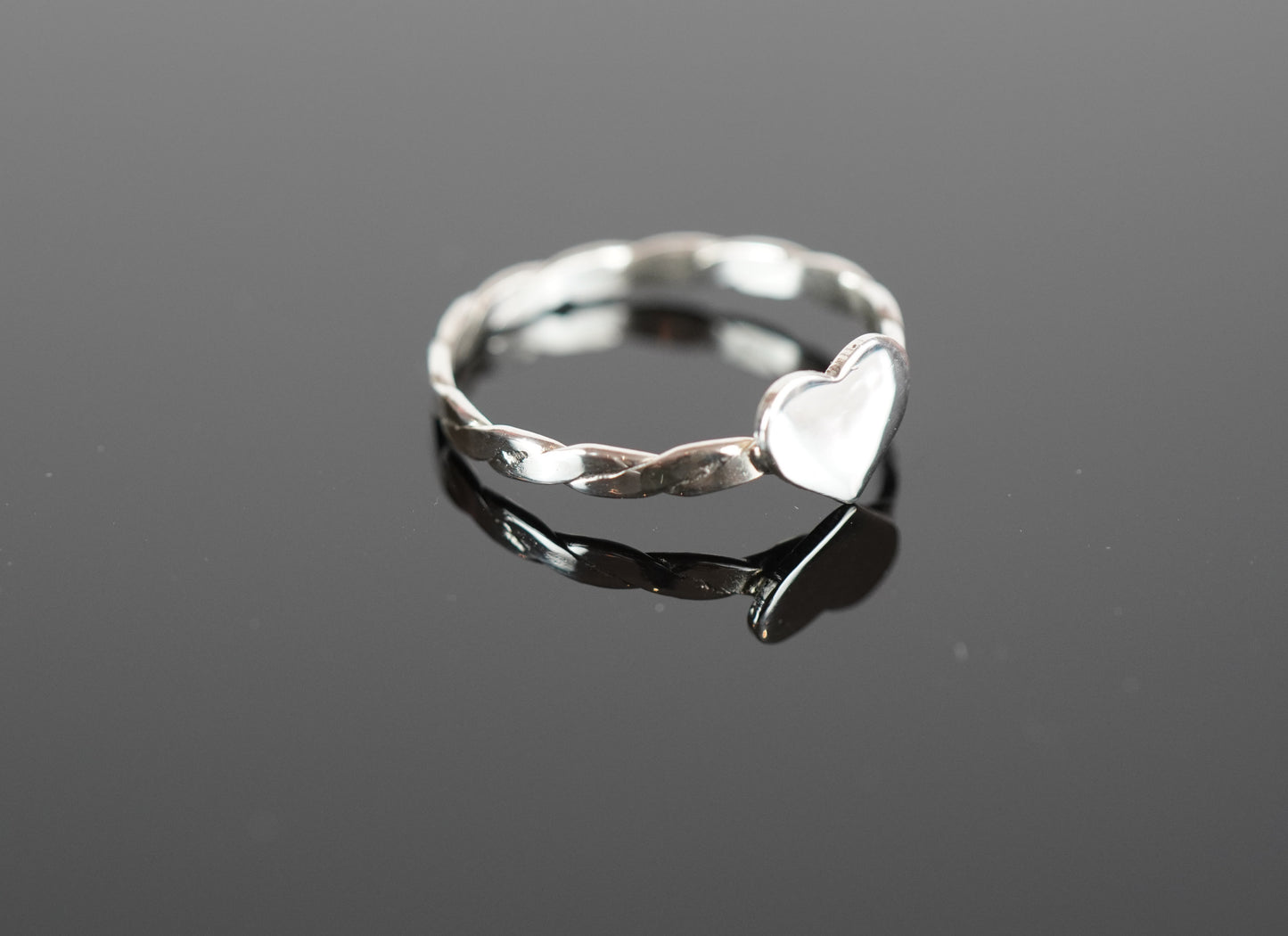 Einfaches Herz Ring