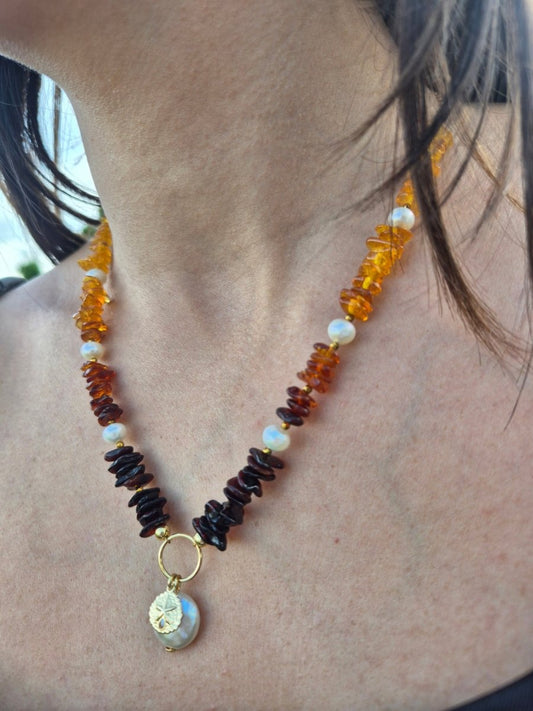 "Ambar" halskette - Emmari Schmuck