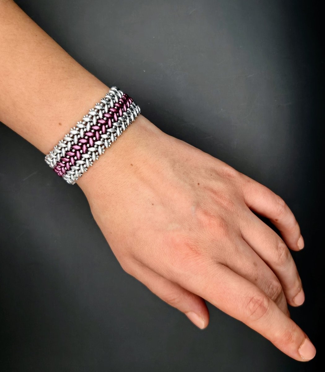 "Canasta" superduo Armband Medium - Emmari Schmuck