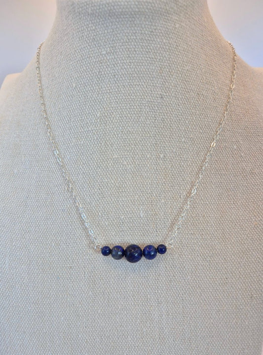 Lapislazuli "Edler Edelstein" Halskette - Emmari Schmuck
