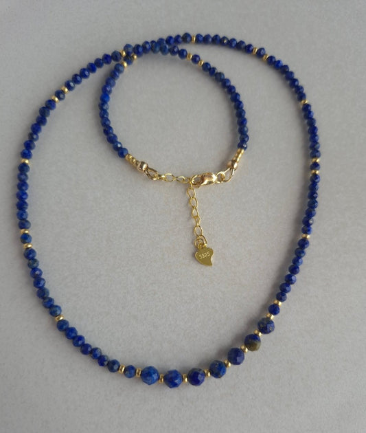 Lapislazuli "Edler Edelstein" Halskette - Emmari Schmuck