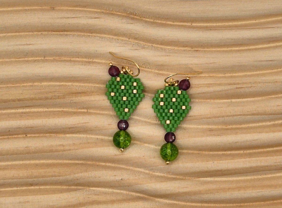 "Nopales" Ohrringe - Emmari Schmuck