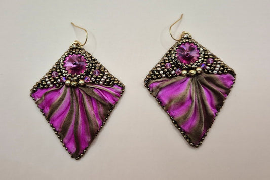 Ohrringe "Silk dreams" Pink - Emmari Schmuck