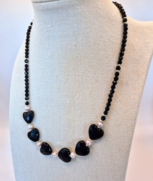 Onyx "Edler Edelstein" Halskette - Emmari Schmuck