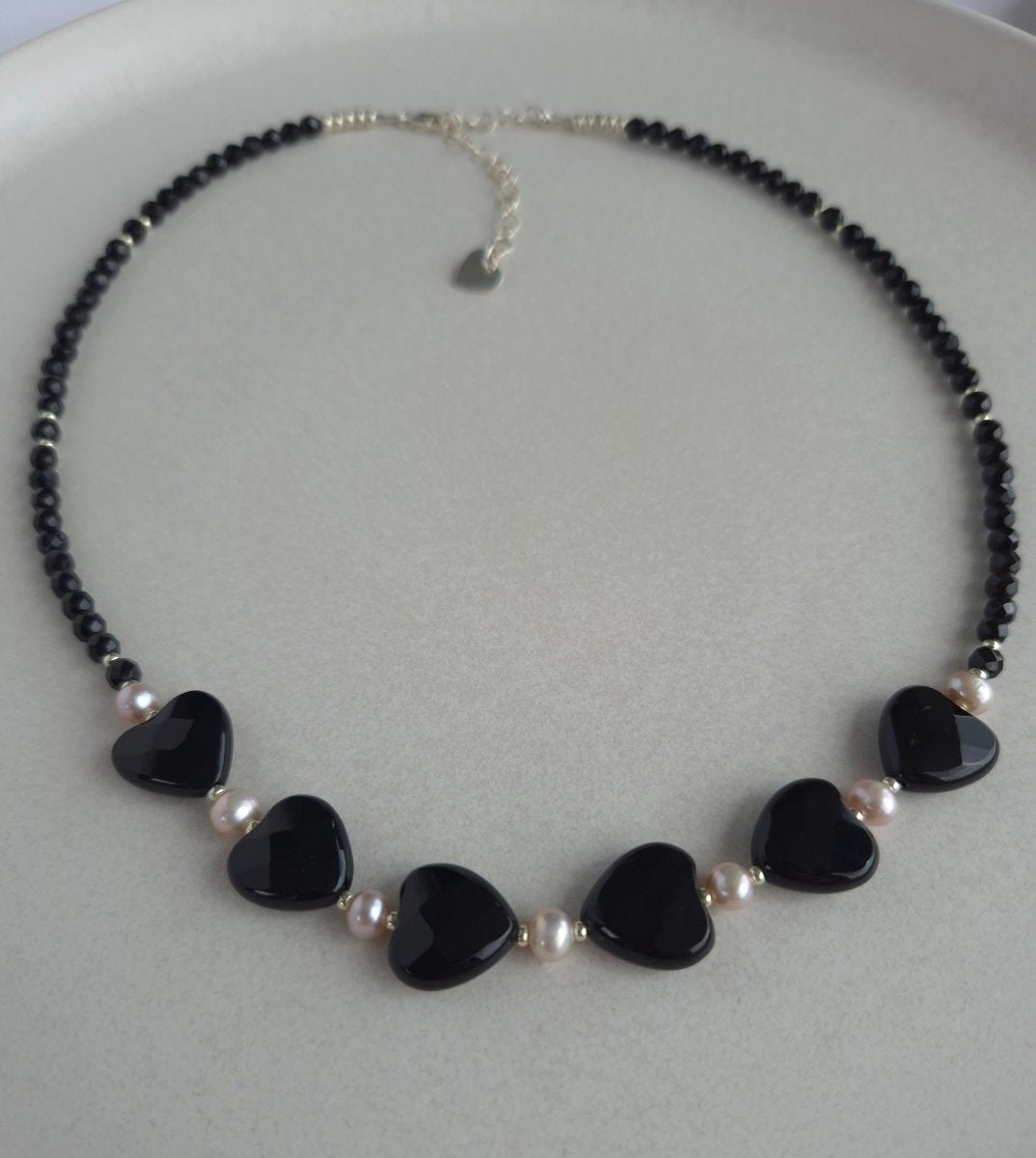 Onyx "Edler Edelstein" Halskette - Emmari Schmuck
