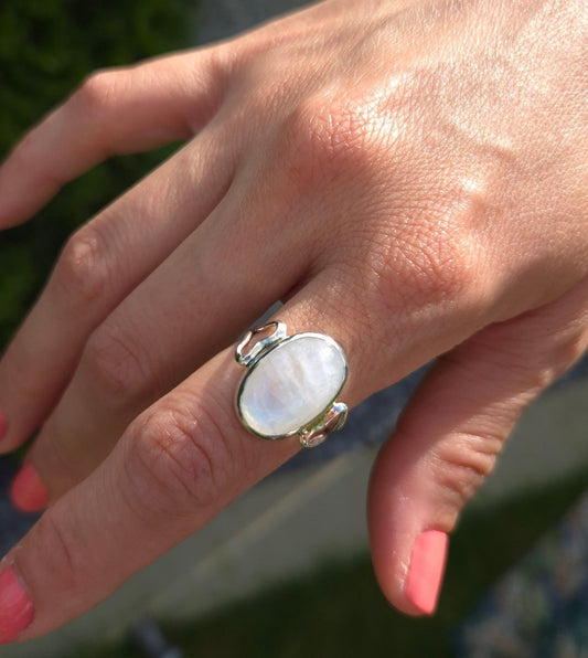 Ring Mondstein "Un corazón para ti" - Emmari Schmuck