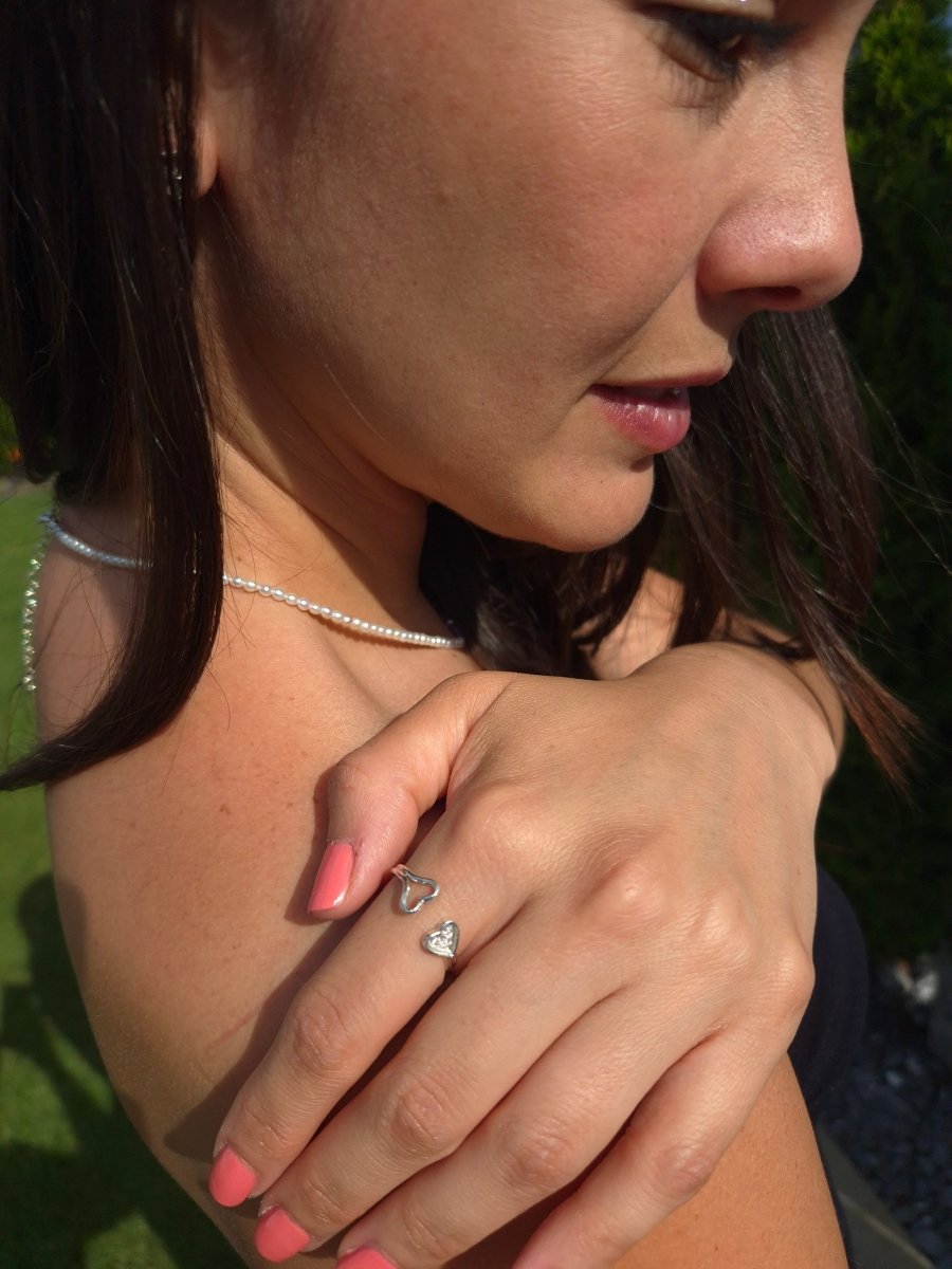Un corazón para ti. Ring "doble amor" - Emmari Schmuck